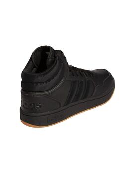 Zapatilla Adidas M Hoops 3.0 Mid Negro