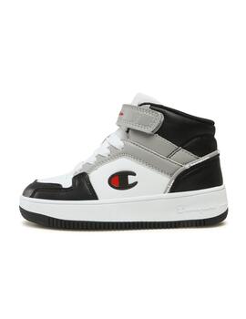 Zapatilla Champion B Rebound 2.0 Mid PS Blanco/Gri