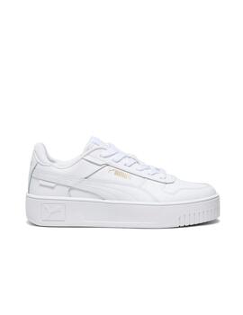 Zapatilla Puma Carina Street Jr GS Blanco