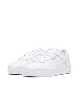 Zapatilla Puma Carina Street Jr GS Blanco