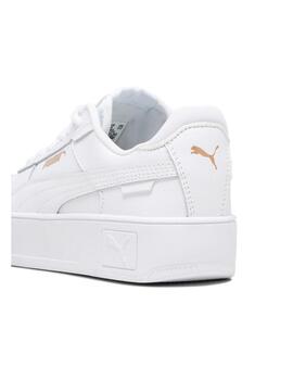 Zapatilla Puma Carina Street Jr GS Blanco