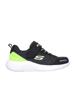 Zapatilla Skechers Bounder D-Drop WP Kids BKLM