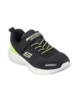 Zapatilla Skechers Bounder D-Drop WP Kids BKLM