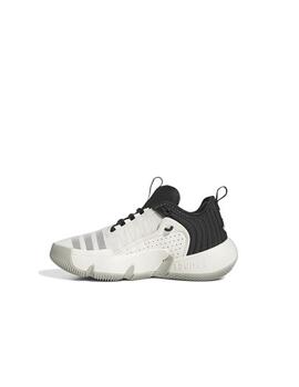Zapatilla Adidas Trae Unlimited J Blanco y Negro