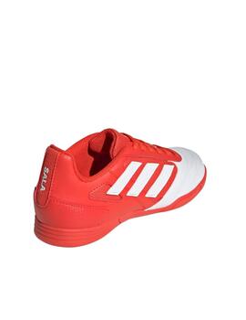 Bota Adidas Super Sala 2 J Rojo/Blanco