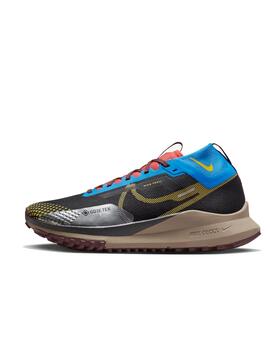 Zapatilla Nike M React Pegasus Trail 4 GTX Negro/R
