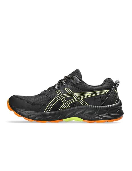 Asics Zapatillas Gel-Venture 9 Negro Verde Black Lime Hombre