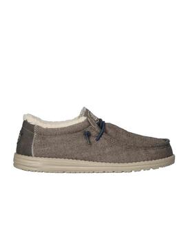 Zapatilla Hey Dude Wally Herringbone Choco