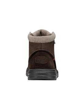 Zapatilla Hey Dude Bradley Boot Lea WR Marrón