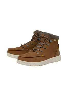 Zapatilla Hey Dude Bradley Boot Lea WR Cognac