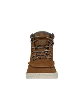 Zapatilla Hey Dude Bradley Boot Lea WR Cognac