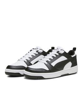 Zapatilla Puma M Rebound v6 Low Blanco/Negro