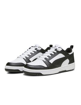 Zapatilla Puma M Rebound v6 Low Blanco/Negro