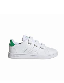 Zapatilla Adidas Advantage CF C Blanco/Verde