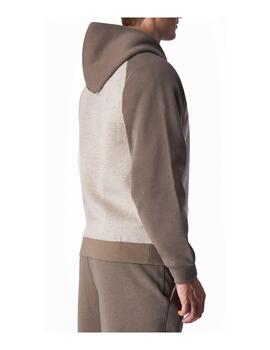 Sudadera Champion Hooded Hombre Beige/Marrón