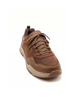 Zapatilla Skecher Benago Hombre Marrón