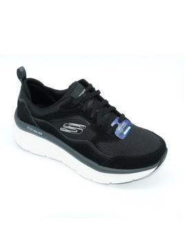 Zapatilla Skechers D´Lux Walker Mujer BKW