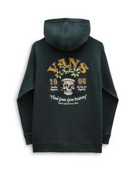 Sudadera Vans YT Peace Head Hoodie Verde