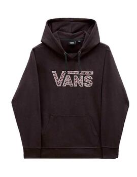 Sudadera Vans WM Drop V Cheetah Gris Oscuro