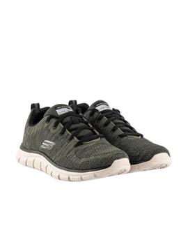 Zapatilla Skechers Track Front Runner Hombre OLBK