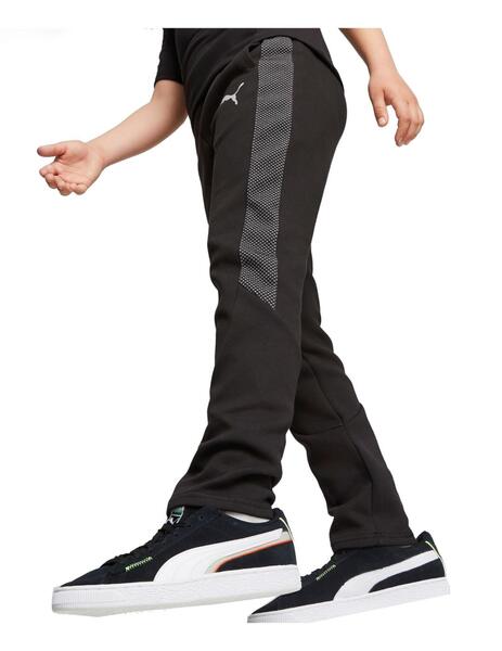 Puma Evostripe Pant Gris / Negro - textil pantalones chandal