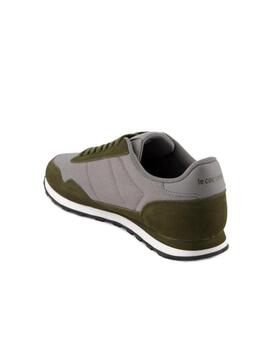 Zapatilla Lecoq Astra Twill Gris/Verde