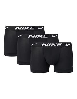 Boxer Nike Trunk 3PK DF Negro/Negro/Negro