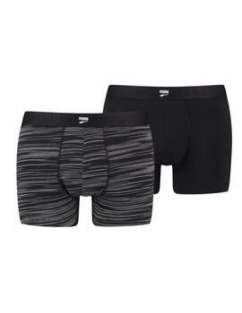 Boxers Puma Everyday Rayas Combo Negro