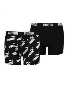 Boxer Puma Negro/Blanco