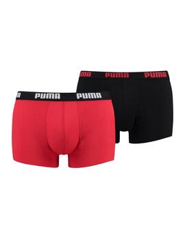 Boxer Puma Rojo/Negro