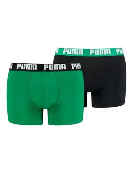 Boxer Puma Verde/Negro