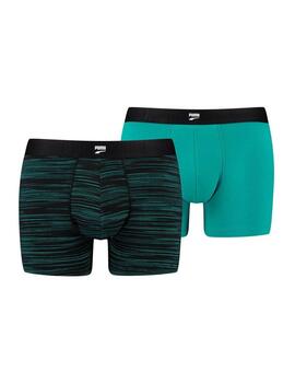 Boxers Puma Everyday Rayas Azul/ Negro