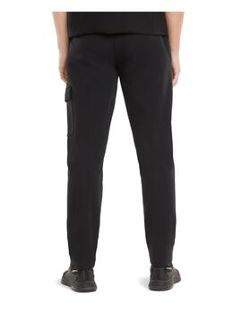 Pantalon Puma Negro Bolsillo Hombre Negro