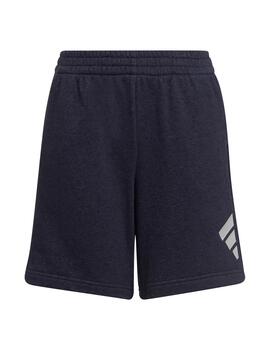 Bermuda Adidas B 3 Bar Niño Marino