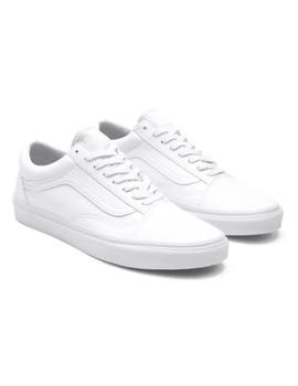 Zapatilla Vans Old Skool Lona Blanca