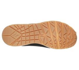 Zapatilla Skechers W Uno Air Wide Fit BLK