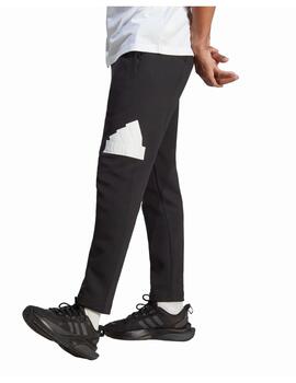 Pantalón Adidas M FI Bos Negro/Blanco