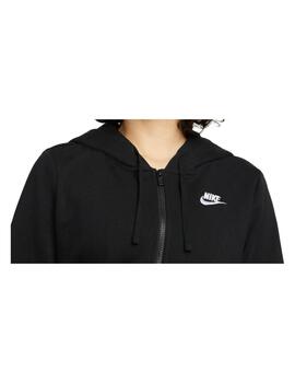 Chaqueta Nike W Sportswear Club Fleece Negro