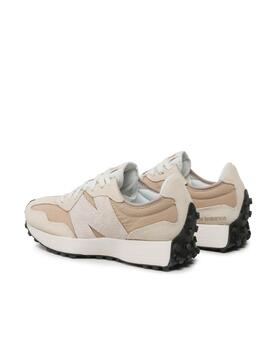 Zapatilla New Balance W 327 Beige y marrón para mujer