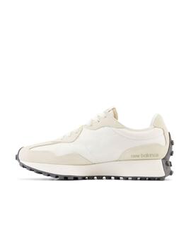 Zapatilla New Balance W 327 Beige/Verde
