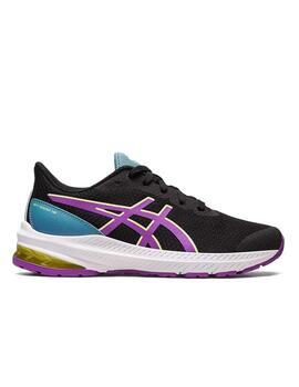 Zapatilla Asics GT-1000 12 GS Negro/Morado