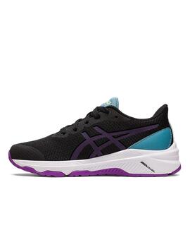 Zapatilla Asics GT-1000 12 GS Negro/Morado