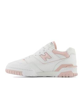 Zapatilla NB 550 W Bl/Rosa