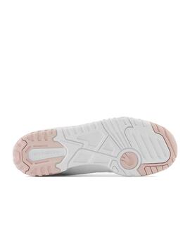 Zapatilla New Balance W 550BP Blanco/Rosa