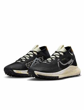 Zapatilla Nike M React Pegasus Trail 4 GTX Negro