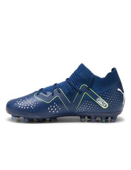 Bota Puma Future Match MG JR Marino/Verde
