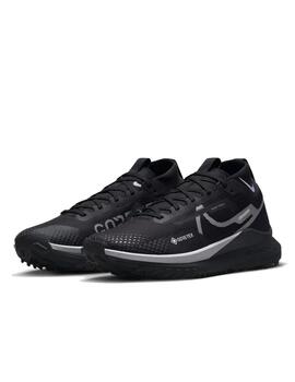 Zapatilla Nike W React Pegasus Trail 4 GTX Negro