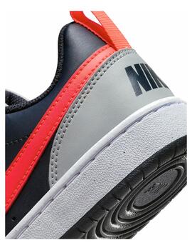 Zapatilla Nike Court Borough Low Recraft GS Gris