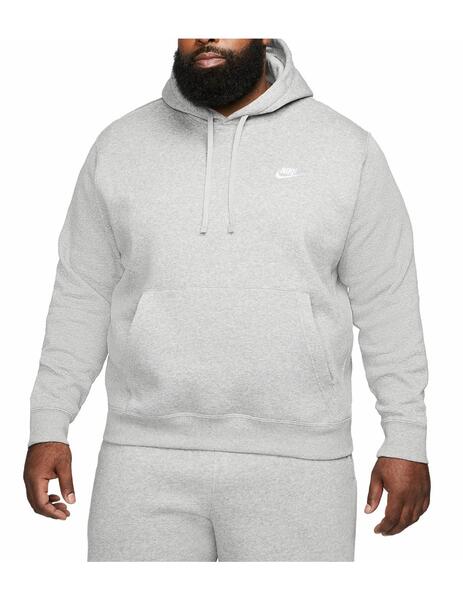 Sudadera Nike M Sportswear Club Fleece Gris