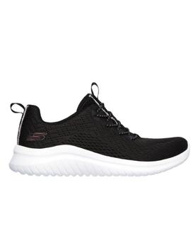 Zapatilla Skechers Ultra Flex 2.0 BKW para mujer negra